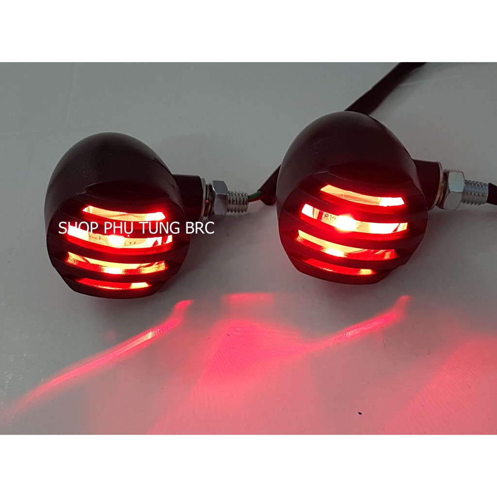 Đèn LED xi nhan siêu sáng gắn xe máy ( SL: 1 cặp, đèn có 4 màu cho khách chọn )