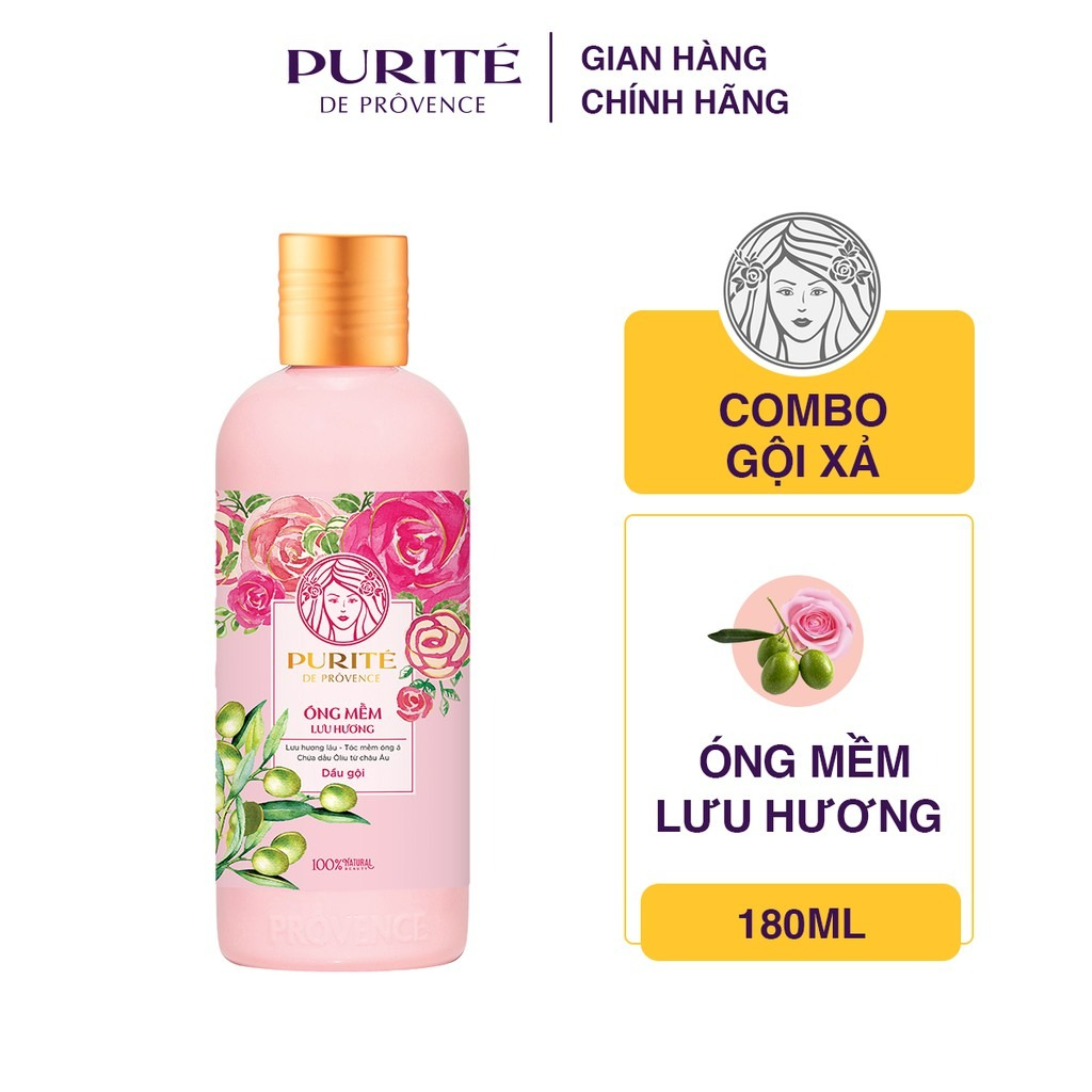 Dầu Gội Purite Lưu hương 180ml