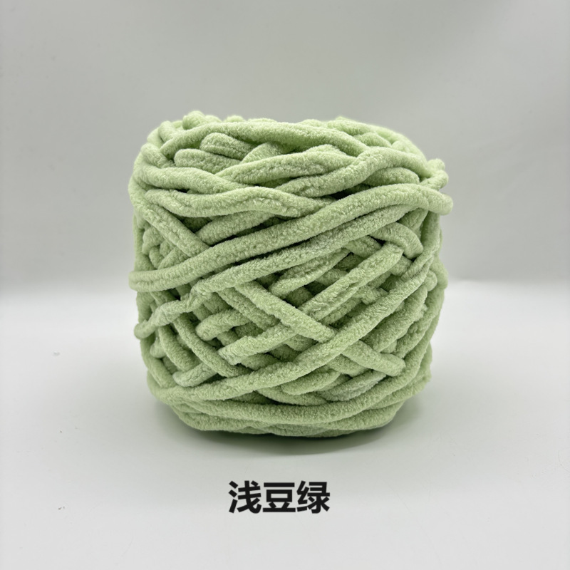Len Bông Sữa / Len nhung đũa 100g (28k/cuộn)