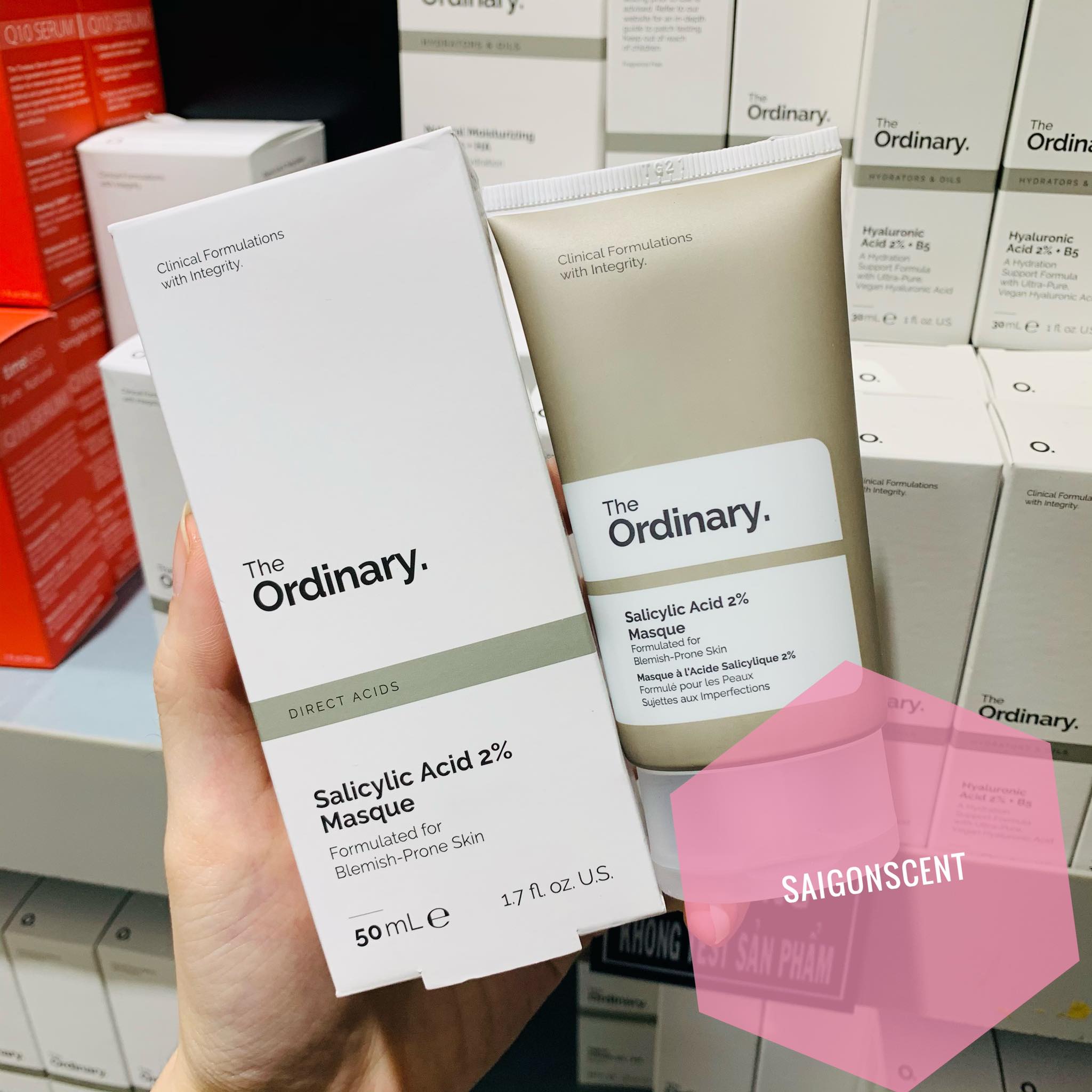 [Saigon Scent] Mặt nạ cho da mụn The Ordinary Salicylic Acid 2% Masque ( 50mL )