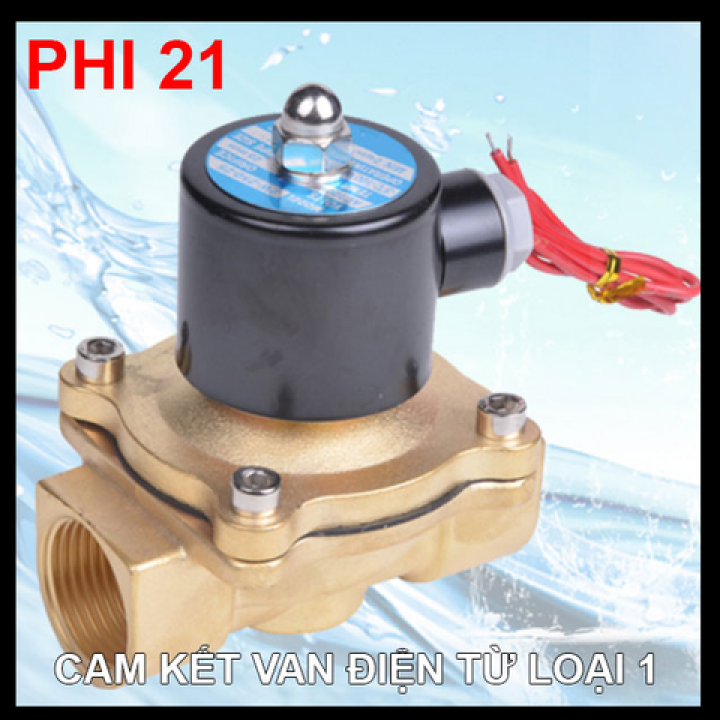 Van điện từ SIPO phi 21mm, 220V (Kim loại)