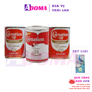 Sữa béo Carnation Extra sữa tươi không đường có xuất xứ Thái Lan, vị béo thumbnail