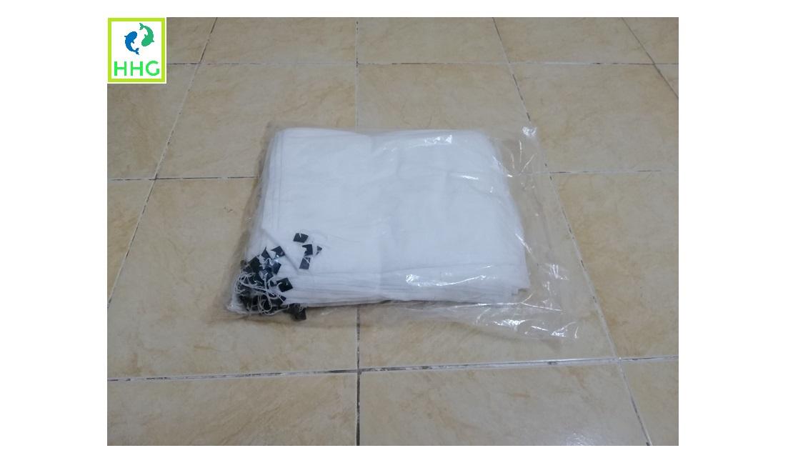 100 TÚI (BAO) BỌC BƯỞI TRẮNG 25X30 CM