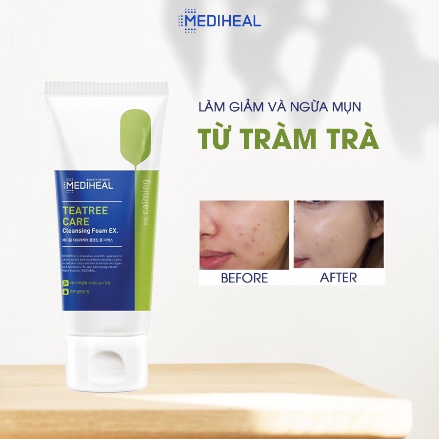 Sữa rửa mặt Mediheal Cleansing Foam 170ml_Quizz Cosmetics