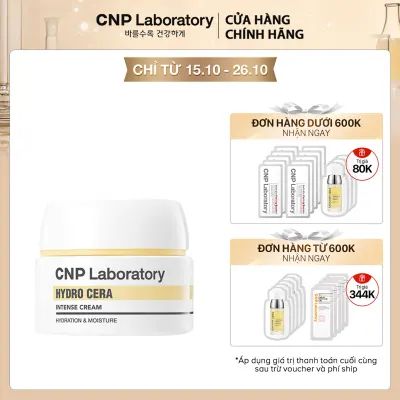 Kem dưỡng da ẩm mượt dài lâu CNP Laboratory Hydro Cera Intensive Cream 50ml
