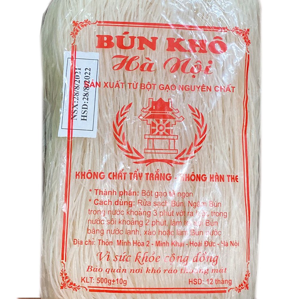 Bún Khô Sạch Hà Nội 500g