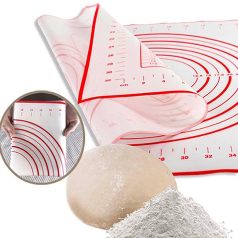 Tấm Lót Silicon Nhào Bột Chống Dính Đa Năng Size Lớn