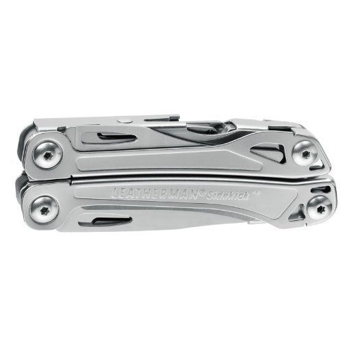 Leatherman Sidekick Silver Multi-Purpose Hand Tool (14 Tools) [Genuine 25-Year Warranty]