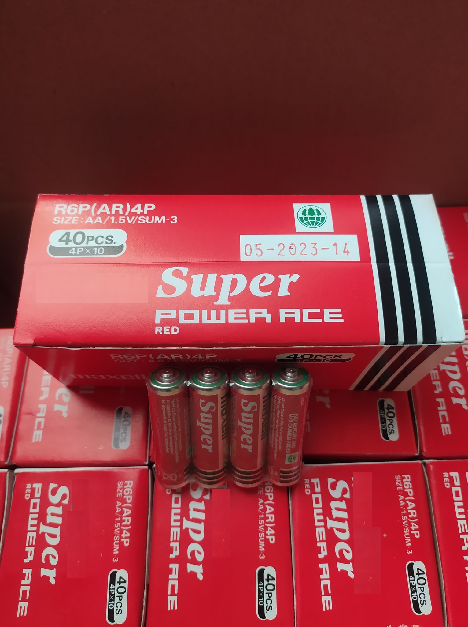 1 cặp pin tiểu aaa/aa maxell loại 1