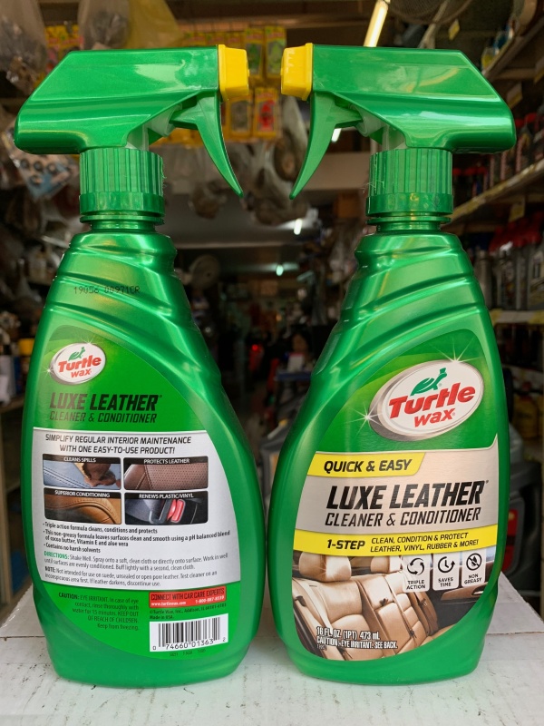 BÓNG DA CON RÙA LUXE LEATHER TURTLE WAX 471ML
