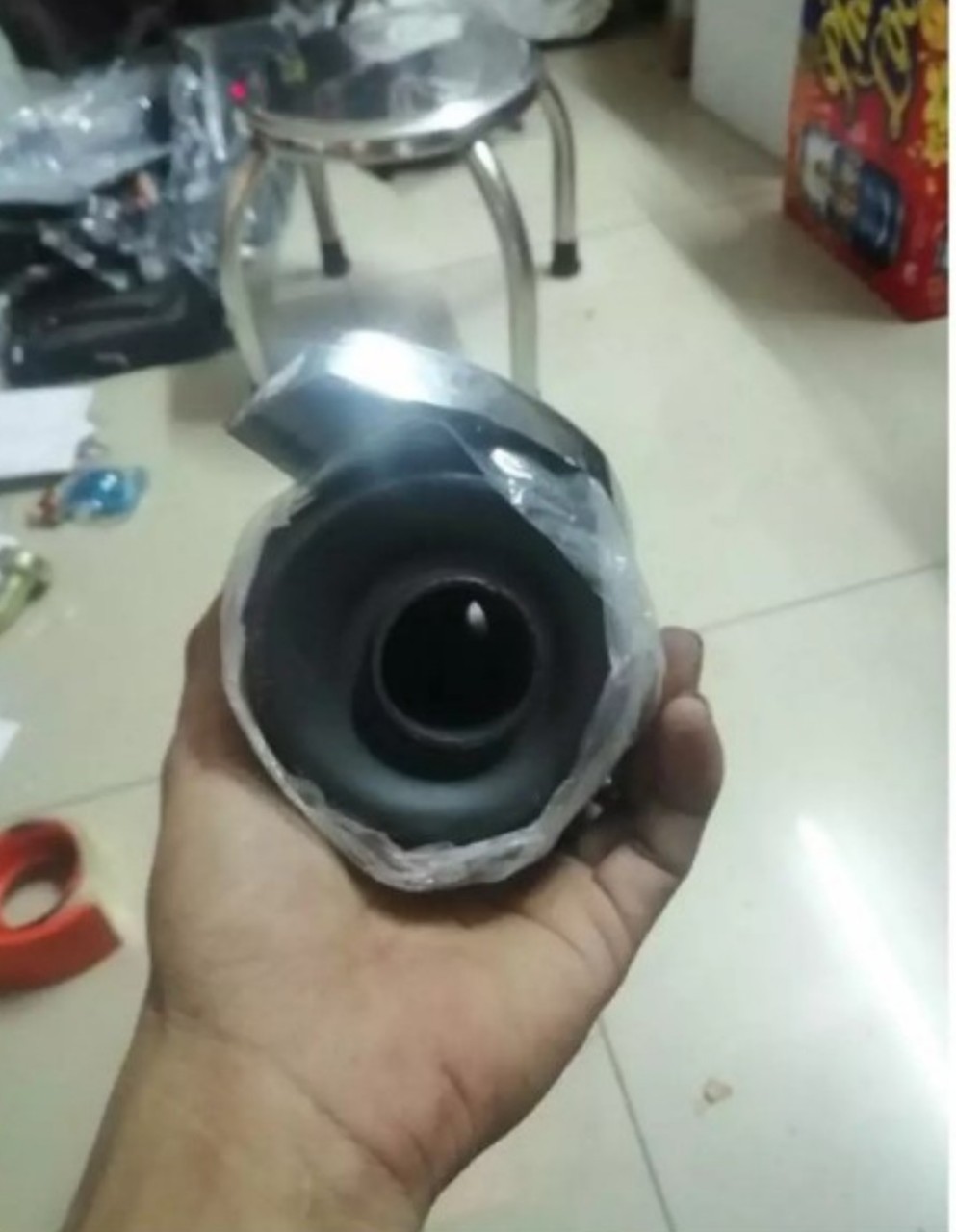 pô xe máy Wave wave 2017 2018 Wave Black Wave S110 RSX móc ấm  (Có Video )