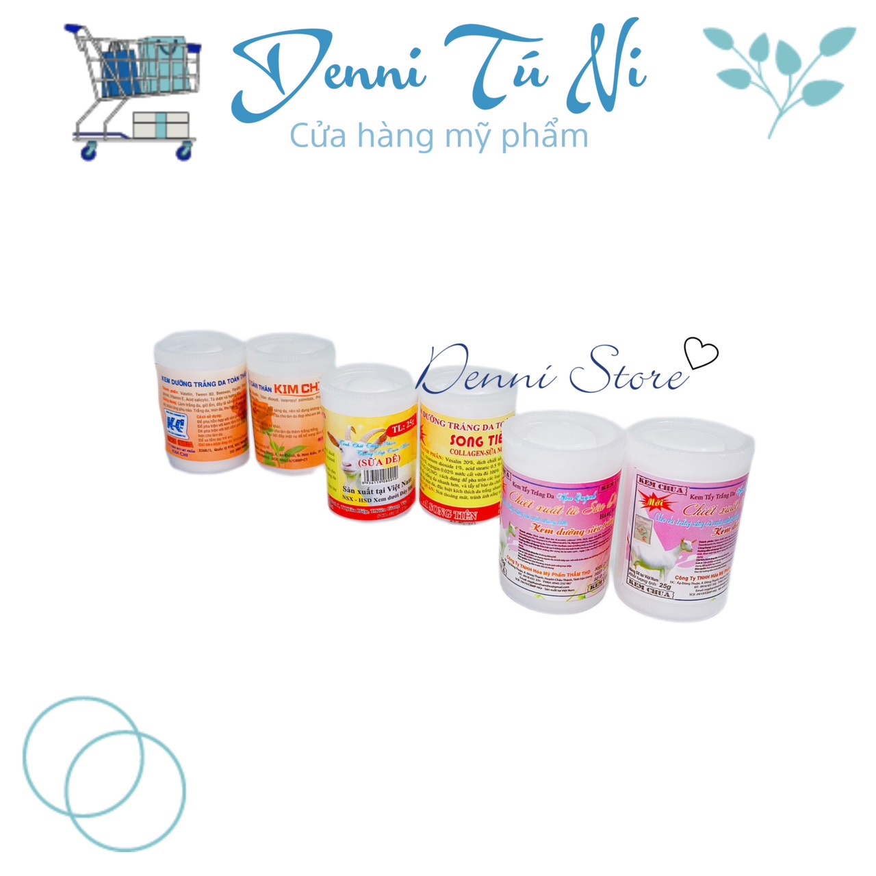 Kem Chua Kích Trắng Da Kim Chi Cấp Tốc - Kem Chua Kim Chi - mỹ phẩm Denni