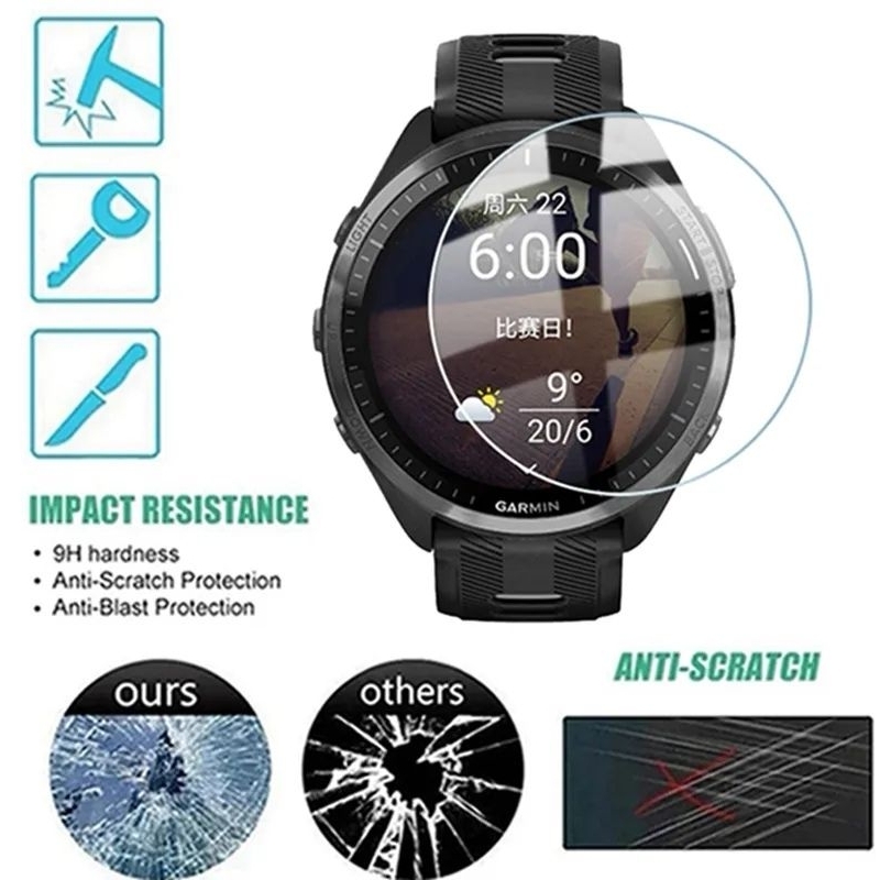 Kính cường lực 2.5D cho Garmin Forerunner 965