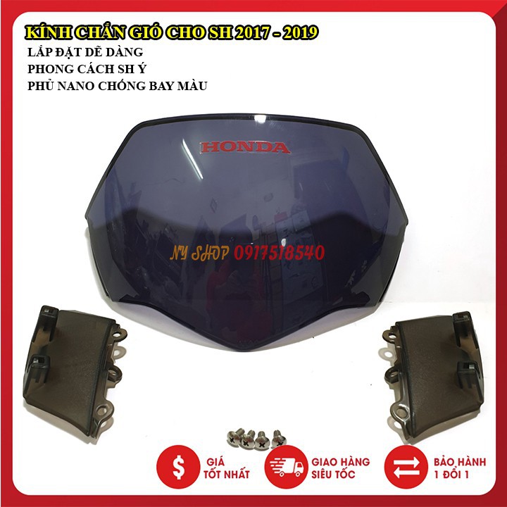 Kính chắn gió sh 2017-2019 motor art