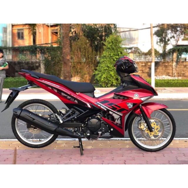 Tem rời exciter 150 đỏ đen
