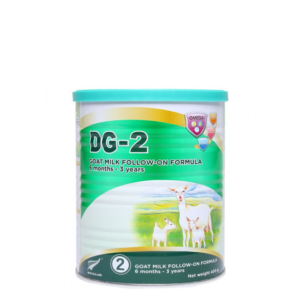 Sữa bột dg goat milk follow - on formula số 1/2/3 hộp 400/800g - huelanofficial