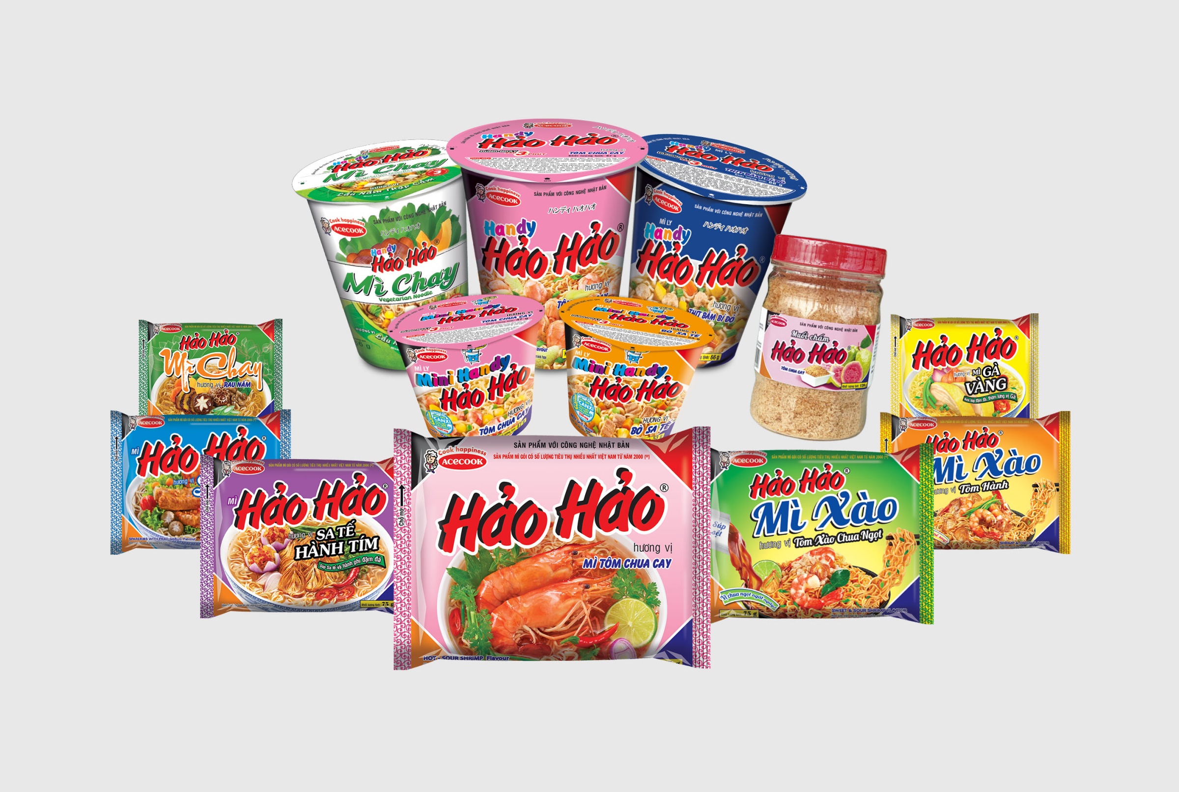 Mì Hảo Hảo Sa Tế Hành Tím Thùng 30 gói 72g