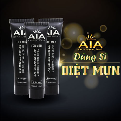 AIA Kem trị mụn mờ thâm sẹo dành riêng cho Nam