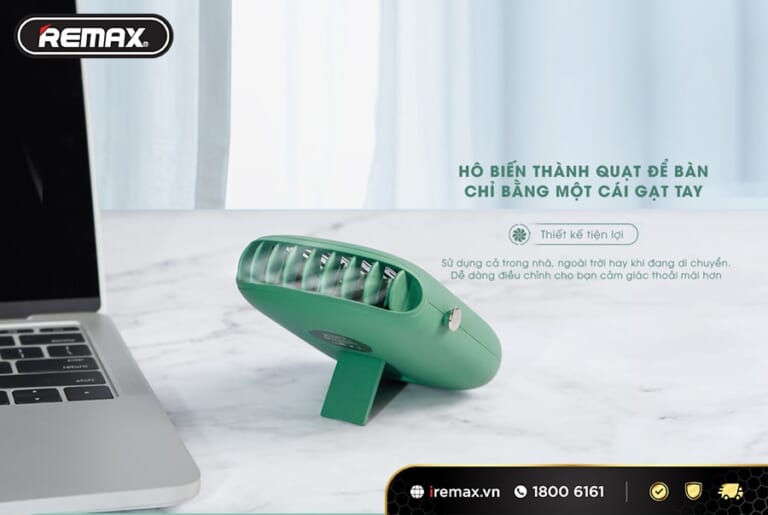 Quạt đeo cổ Remax F36