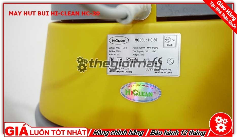 Máy hút bụi Hi-Clean HC-30