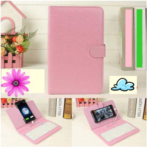 [HCM]Bao da  bàn phím rời kiêm dành cho Android (đỏ)