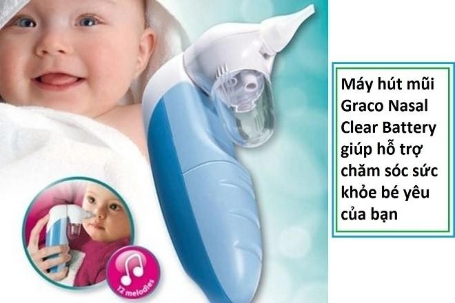 Máy hút mũi cho bé Graco Nasal Clear Battery