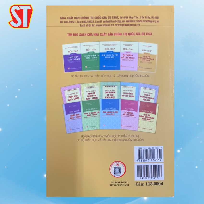 [Sách] Hỏi - Đáp Môn Lịch Sử Đảng Cộng Sản Việt Nam
