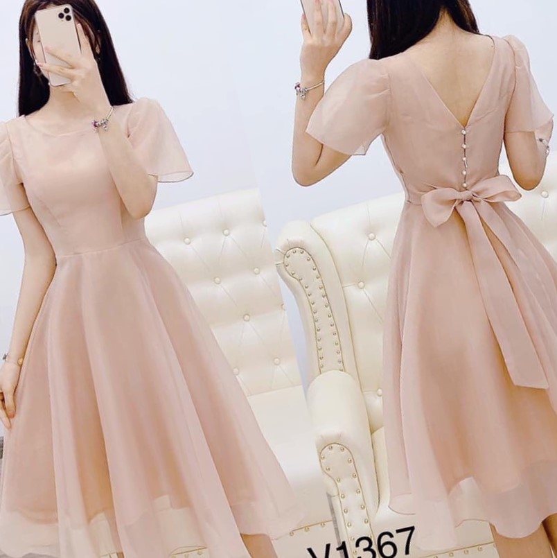ĐẦM DÁNG XÒE TÔN DÁNG NỮ CỰC HOT