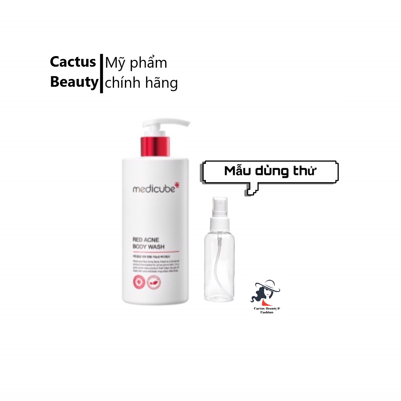 Sữa tắm Medicube Red Acne Body Wash mẫu dùng thử