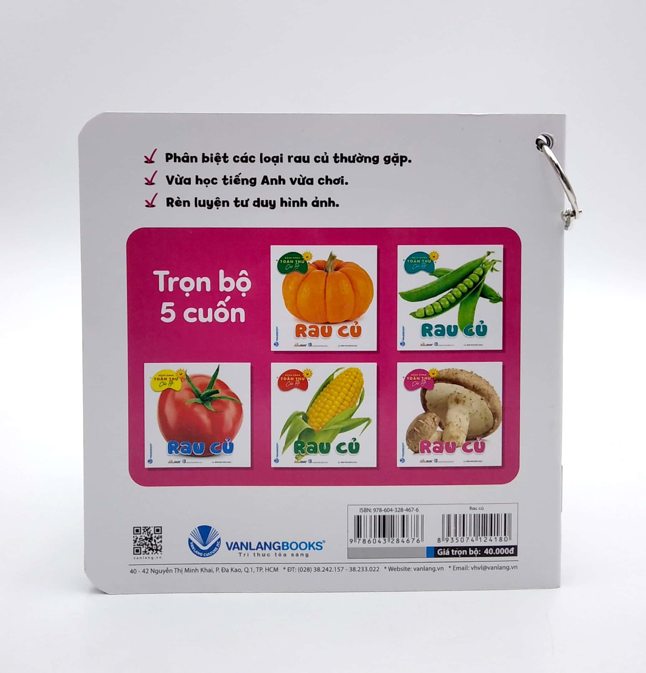 Fahasa - Bách Khoa Toàn Thư Cho Bé - Rau củ (Bộ 5 Cuốn)