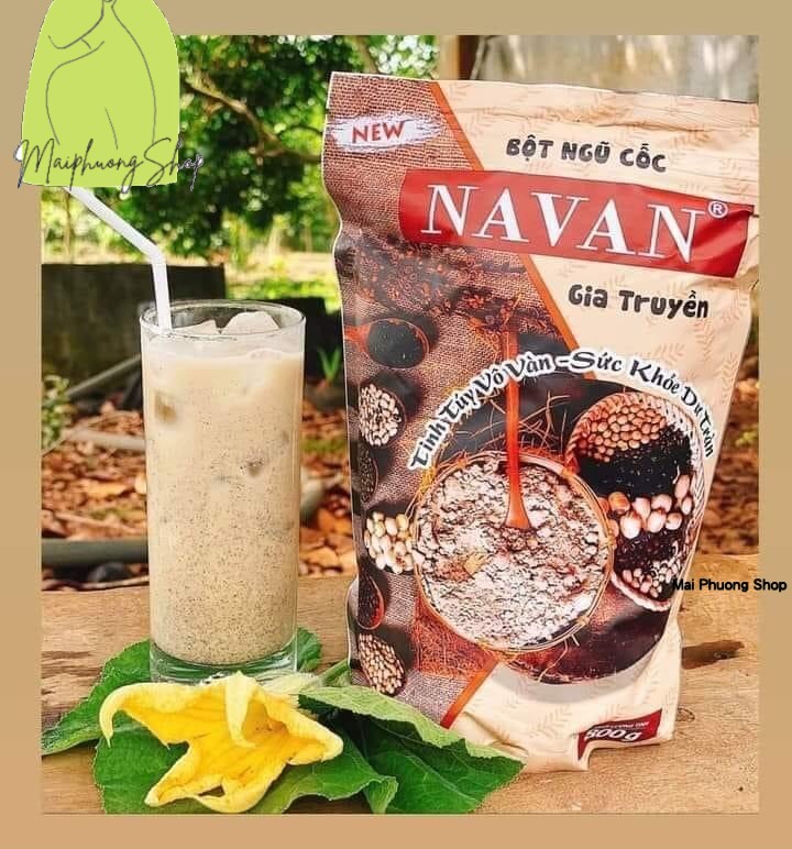 Bột Ngũ Cốc Gia Truyền Navan 800g vv