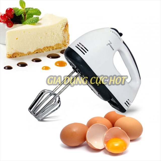 MÁY ĐÁNH TRỨNG CẦM TAY 7 TỐC ĐỘ