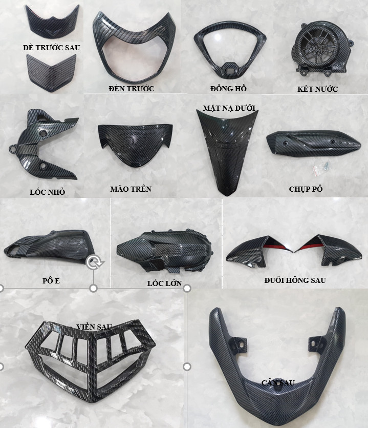 [Vision 2014-2020] Vision 2014-2020 Carbon Artistar Car Decorative Cover