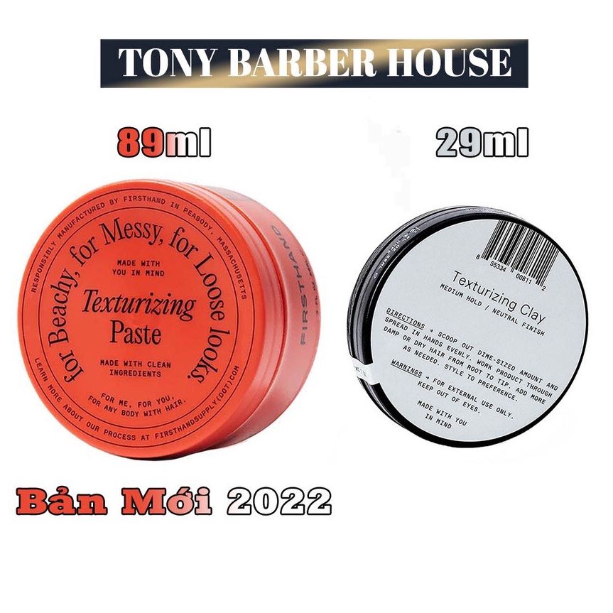 Sáp vuốt tóc Firsthand Supply Texturizing Clay 29ml - 89ml