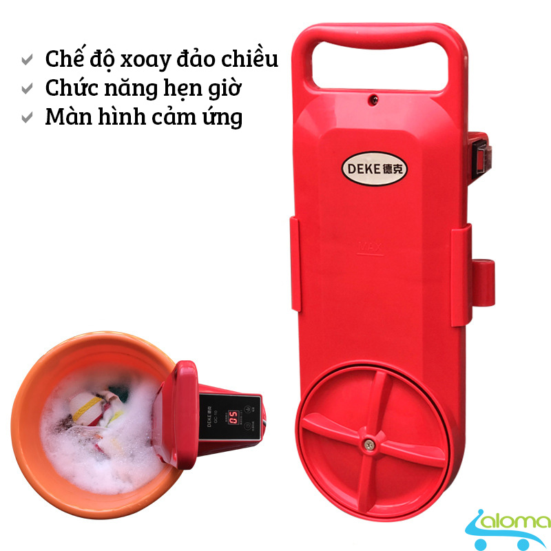 Máy giặt mini tại xô DEKE GT-16AC có hẹn giờ và đảo chiều