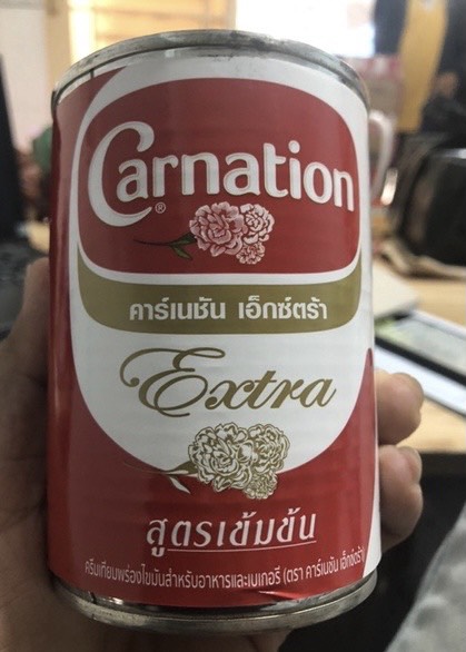 Sữa nước béo Thái Lan Carnation không đường (Sữa hoa hồng Thái Lan)