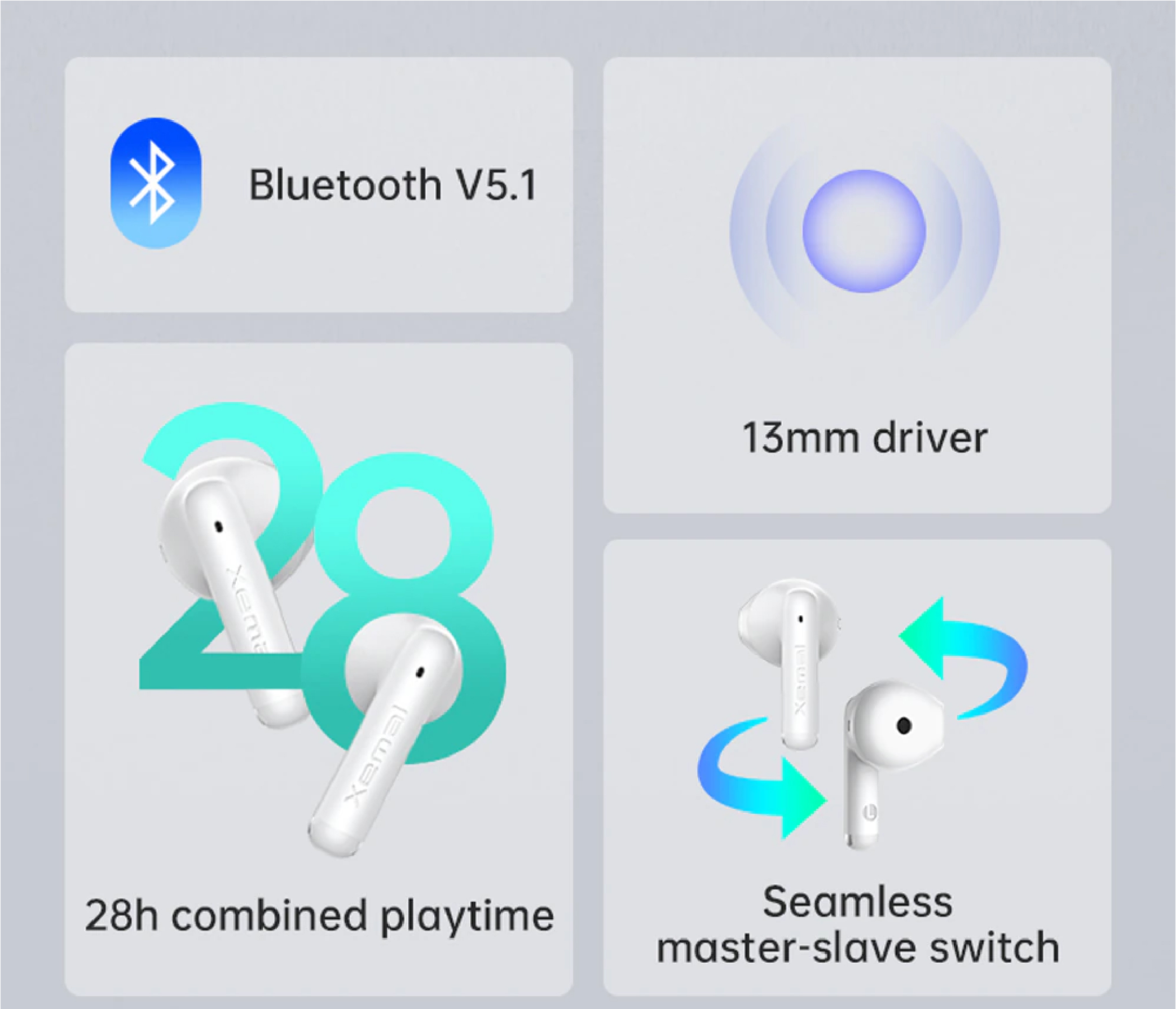 Tai nghe bluetooth True Wireless Edifier TWS330 NB