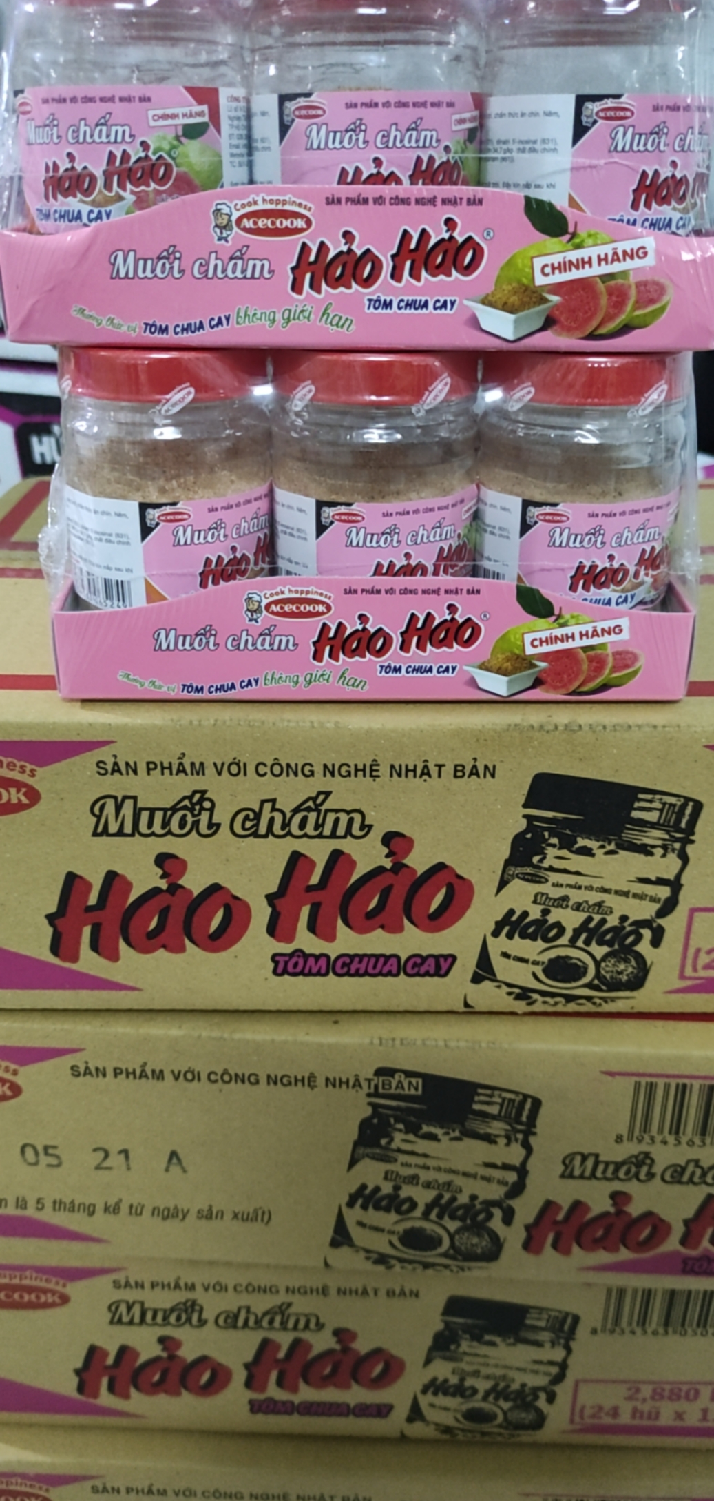 combo 3 hũ muối chấm Hảo Hảo