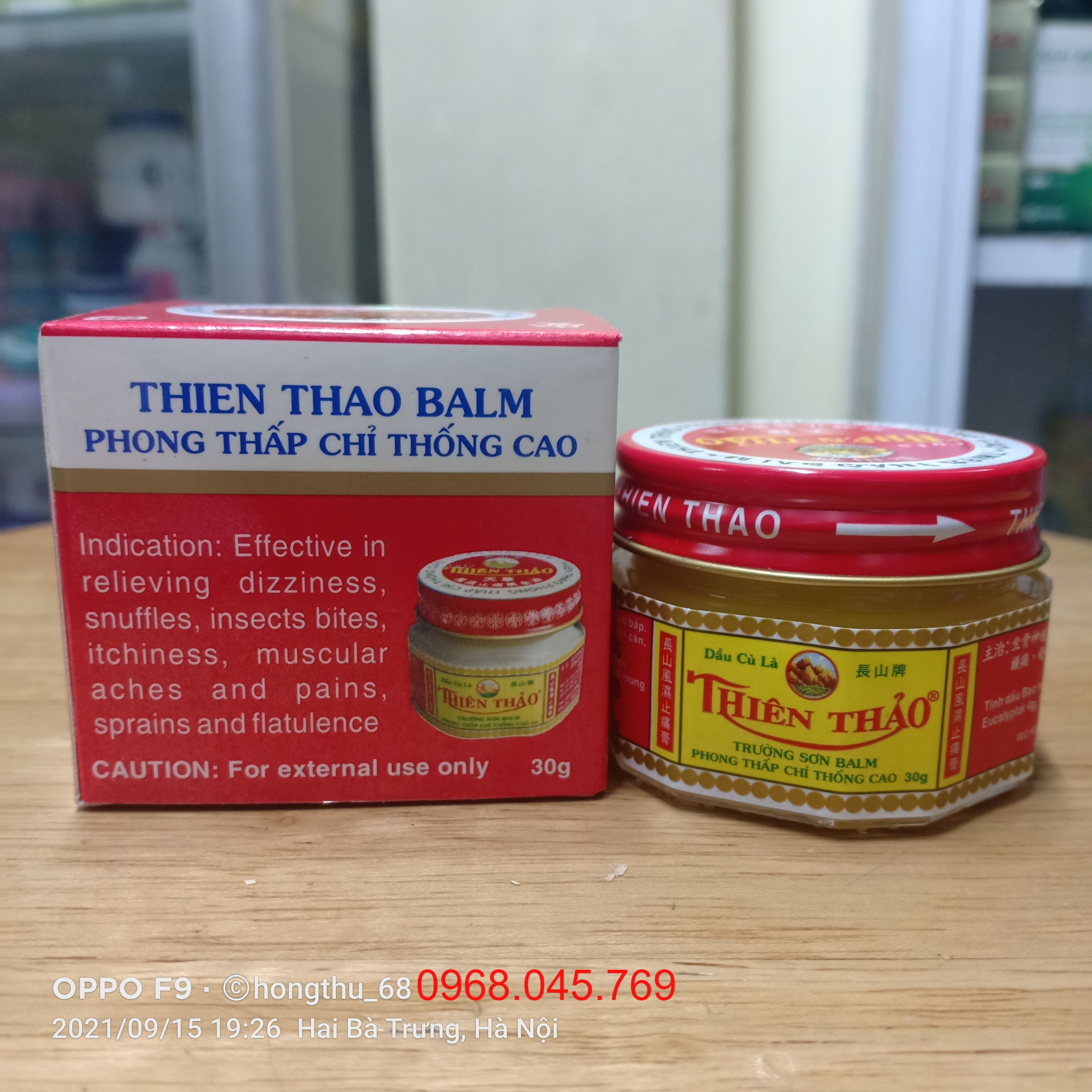 Dầu cù là THIÊN THẢO