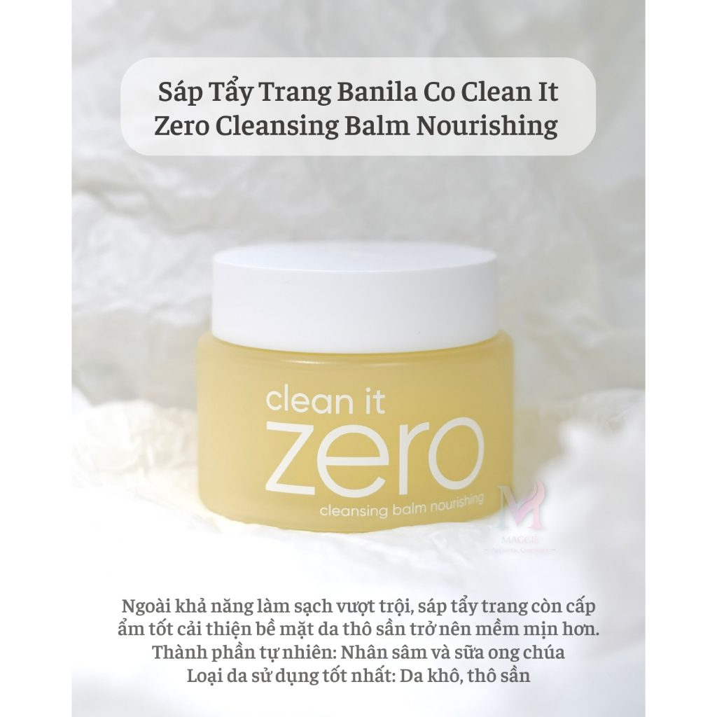 SÁP TẨY TRANG BANILA CO CLEAN IT ZERO 5 PHIÊN BẢN