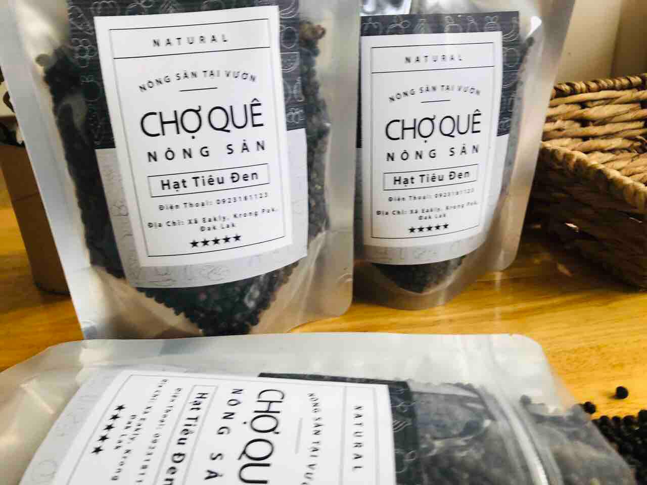 [HCM]Hạt Tiêu Đen - 100% Nguyên Chất 0.5kg
