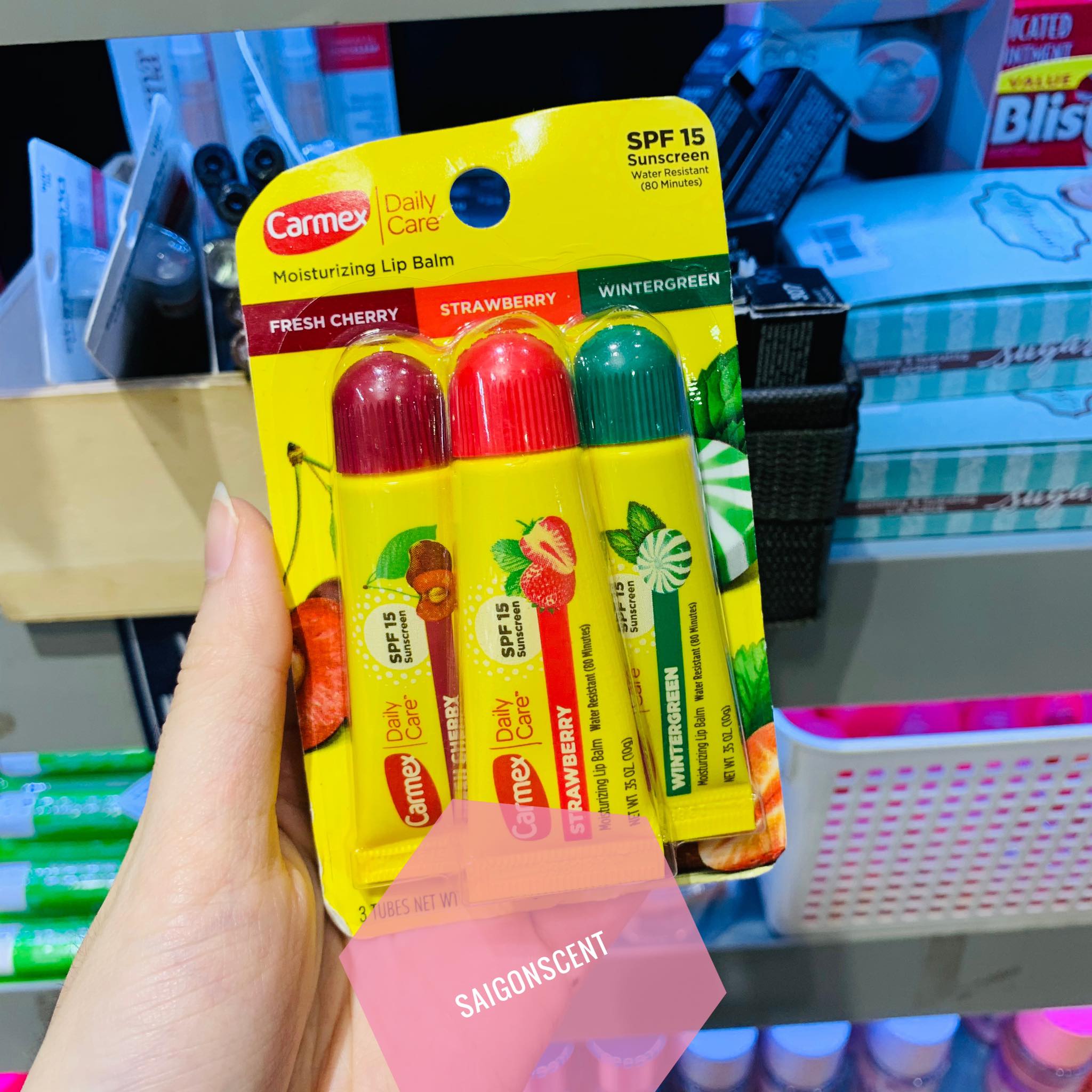 [HCM][Tách set] Son dưỡng môi Carmex Daily Care Moisturizing Lip Balm ( 10g )