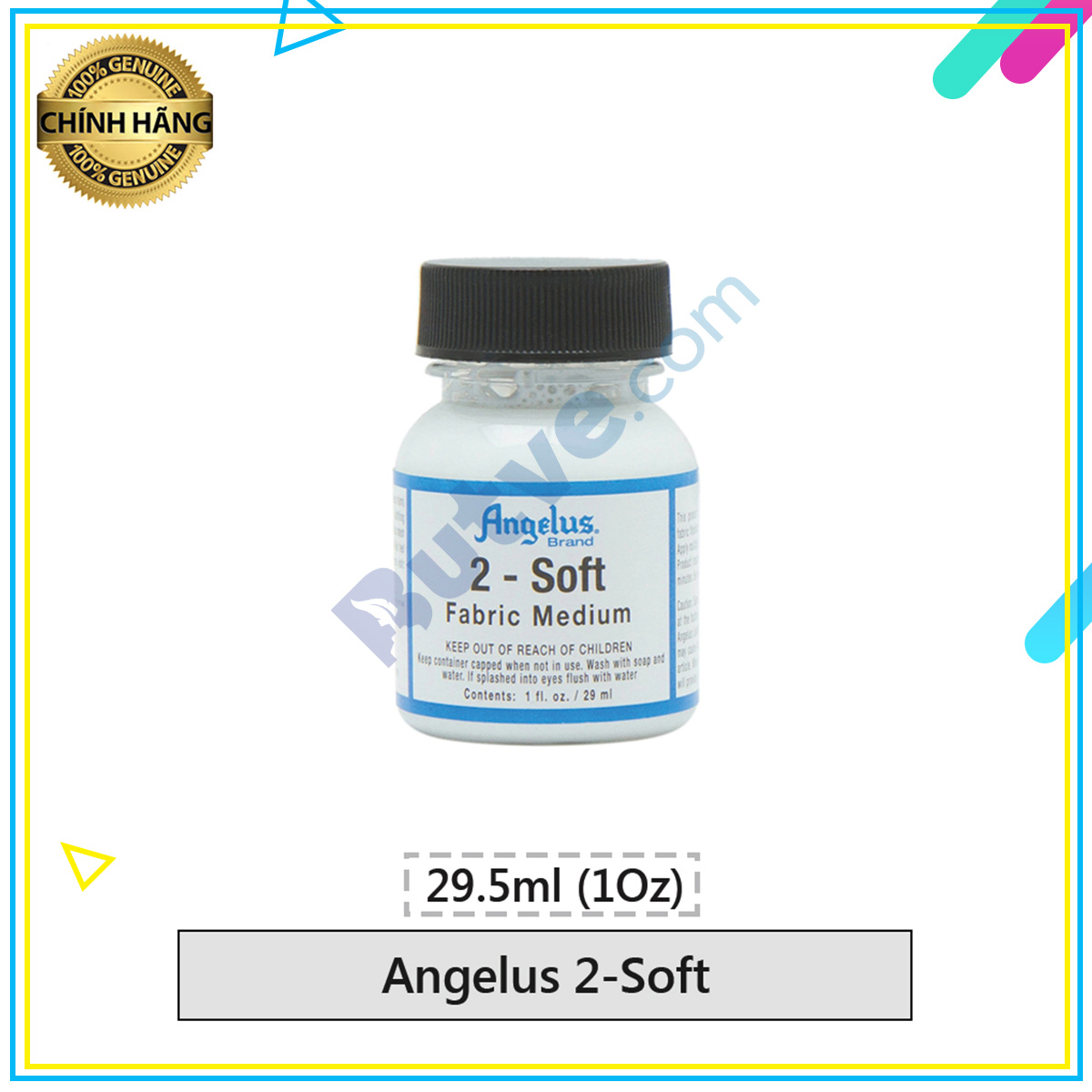 Dung môi pha màu vẽ lên bề mặt vải Angelus 2-Soft - 29.5ml