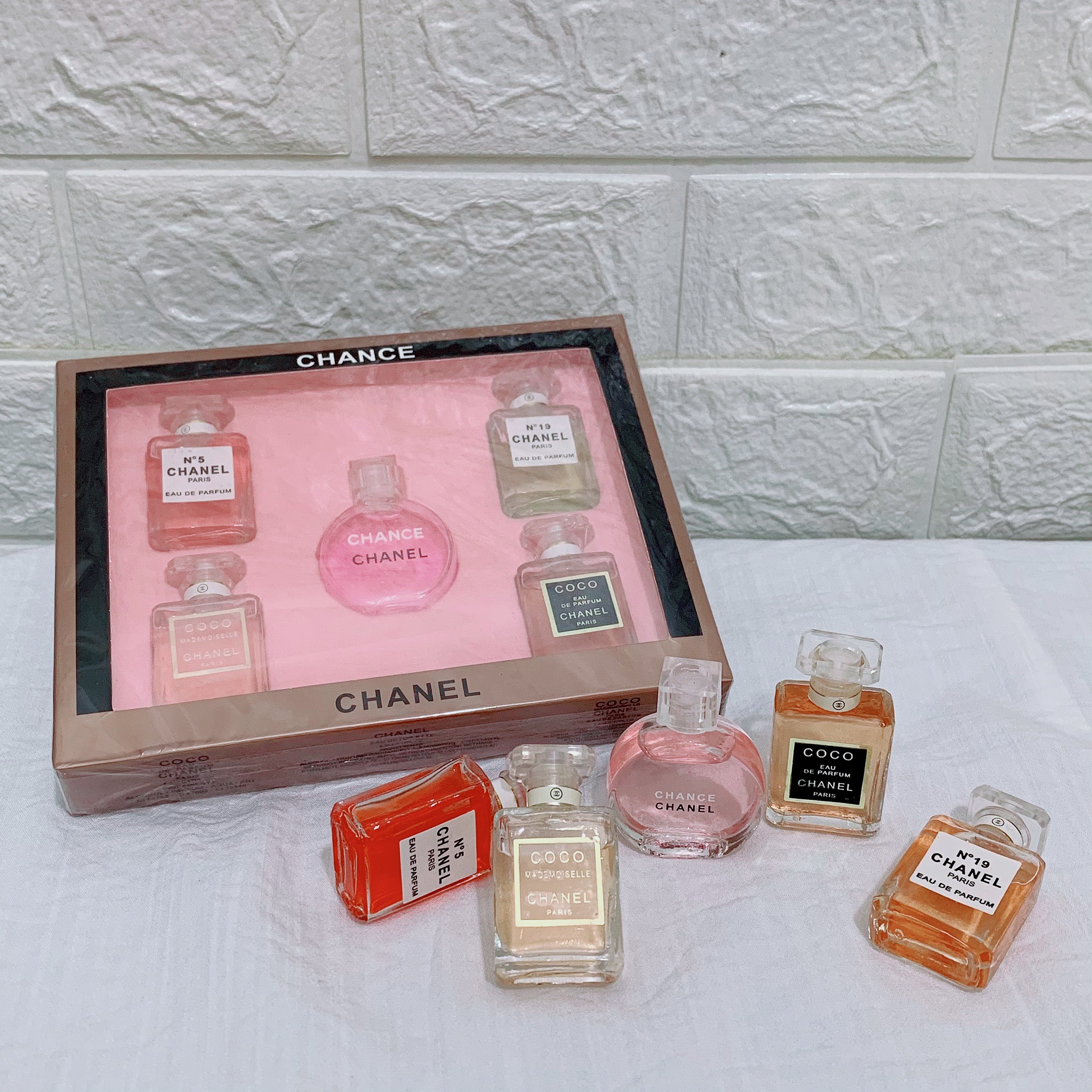 SET 5 CHAI NƯỚC HOA NỮ