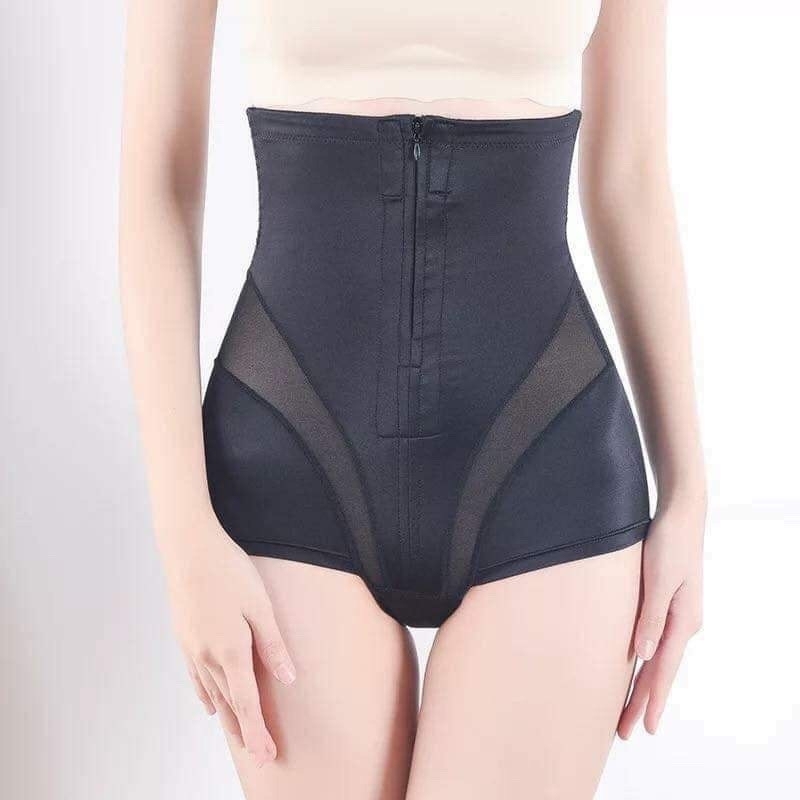 Quần Nịt Bụng,Quần Gen Bụng Su Cạp Cao Có Khóa Kéo, Móc Cài Gen Siêu Chặt Mẫu Mới