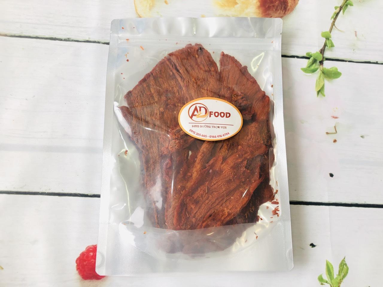 200g khô bò miếng vị Tứ Xuyên