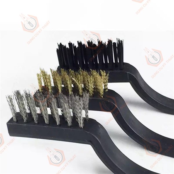 Bộ 3 bàn chải sắt chà sỉ hàn _ [Shop Dụng Cụ Kỹ Thuật]