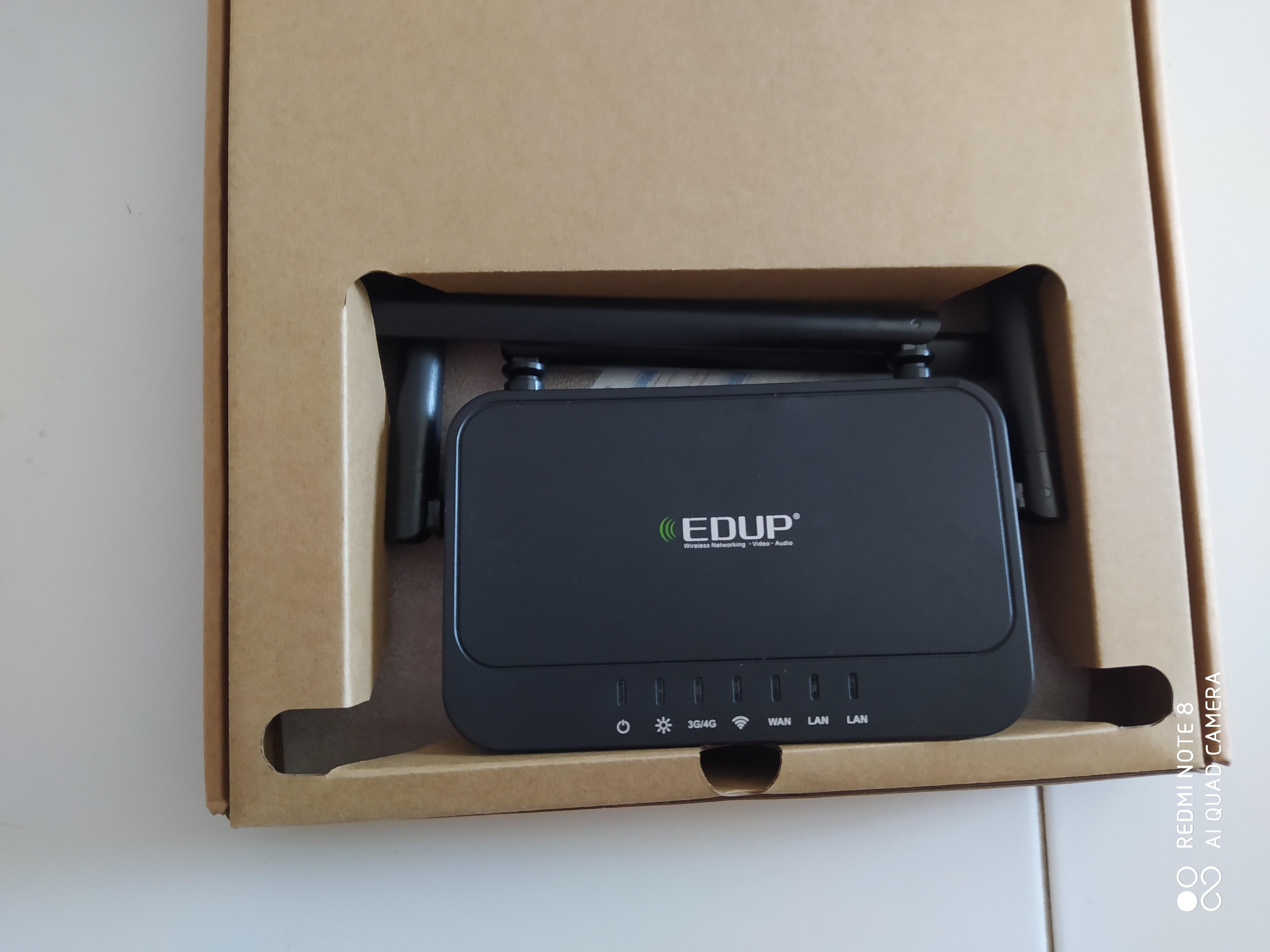 [HCM]Bộ phát wifi 4G Edup R102 tốc độ 4G LTE 300Mbps