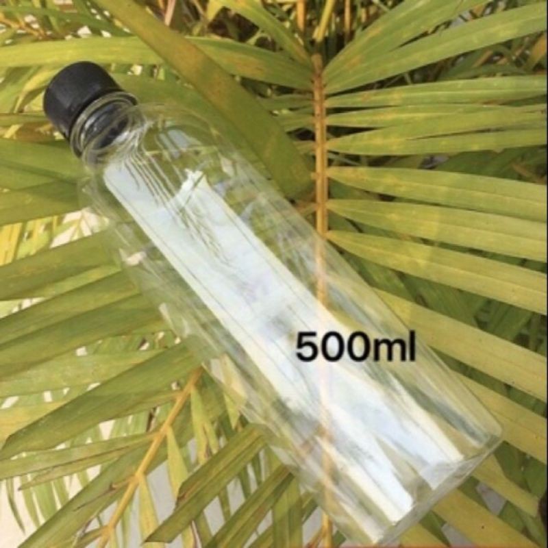 10 chai nhựa tròn 500ml