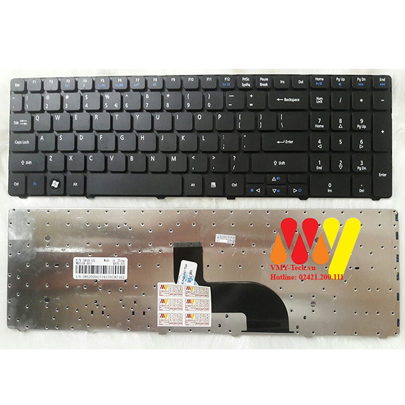 Bàn phím laptop acer 5745 5745g 5745p 5745pg 5750 5750g5738 5739 5938